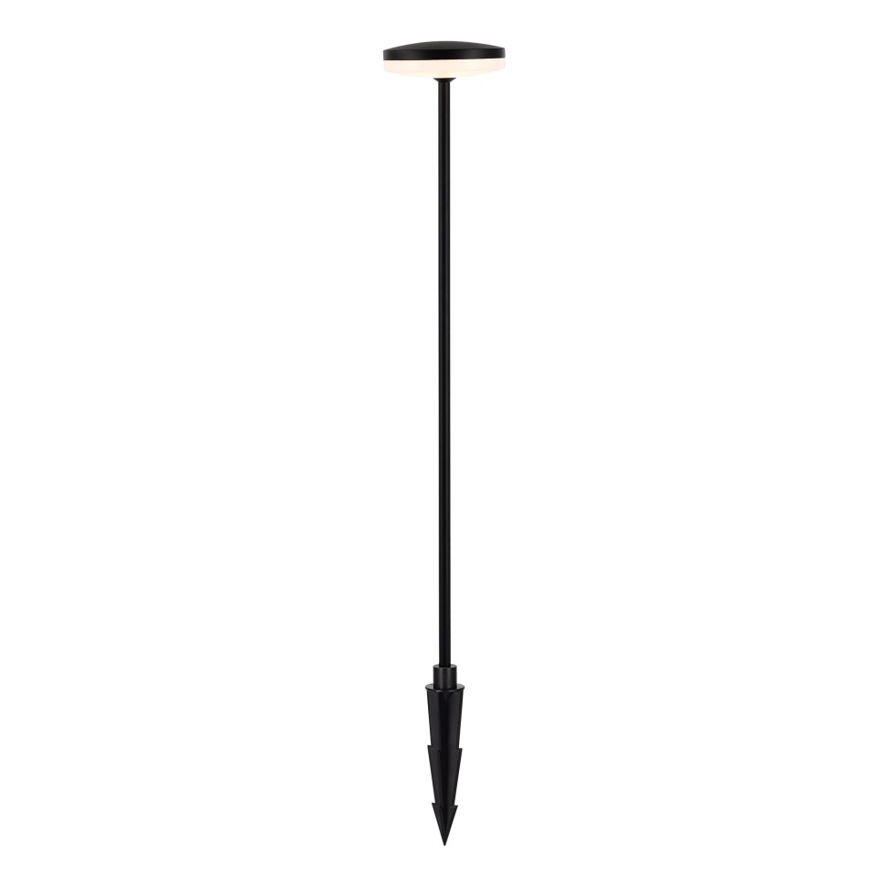 SL9524.415.01 Светильник уличный наземный ST-Luce черный/белый LED 1*12W 2700K