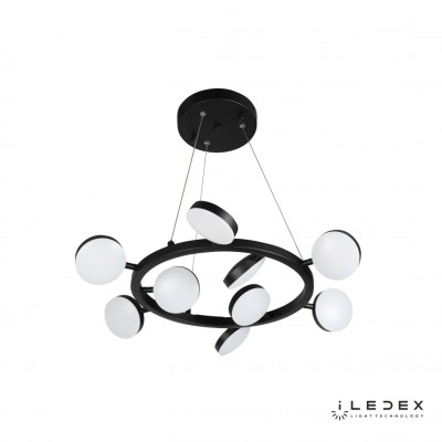 Подвесная люстра iLedex Totes FS-016-D9 63W Черный