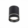 ST115.442.07 Светильник потолочный Черный LED 1*7W 4000K 490Lm Ra>90 120° IP20 D79xH100 170-240V