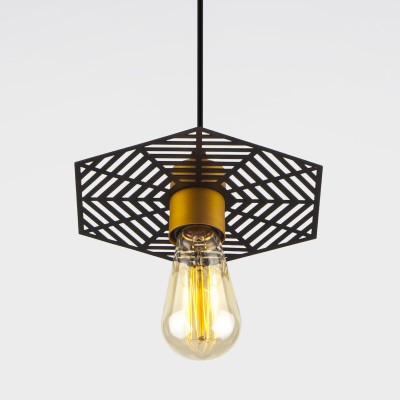 Подвесной светильник Eurosvet 50167/1 бронза/черный