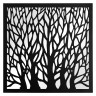 Зеркало BountyHome Trees Black mv434-black