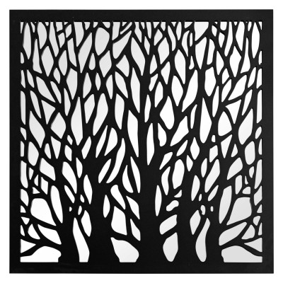 Зеркало BountyHome Trees Black mv434-black