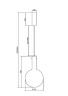 Подвесной светильник Maytoni MOD182PL-L6B3K
