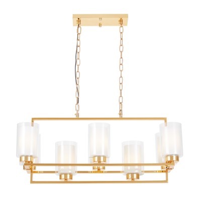 Подвесной светильник Lumina Deco Lino LDP 1239-8 F.GD