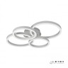 Потолочная люстра iLedex Ring New 6815-300/400-X-T WH (Уцененный товар)