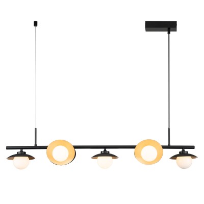 INDIGO Подвесной светильник CORAZZA 10015/7P Black