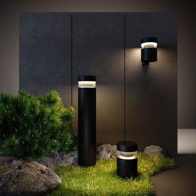 Садово-парковый светильник Elektrostandard 1531 TECHNO LED чёрный