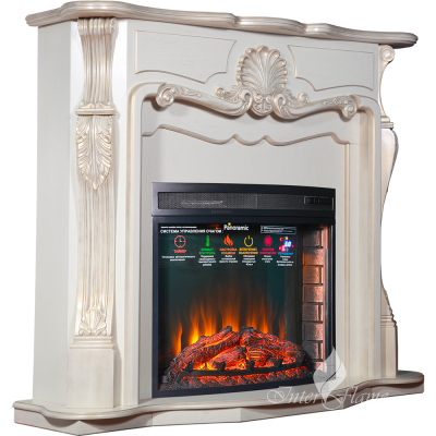 Каминокомплект Inter Flame Грация с очагом Panoramic 28