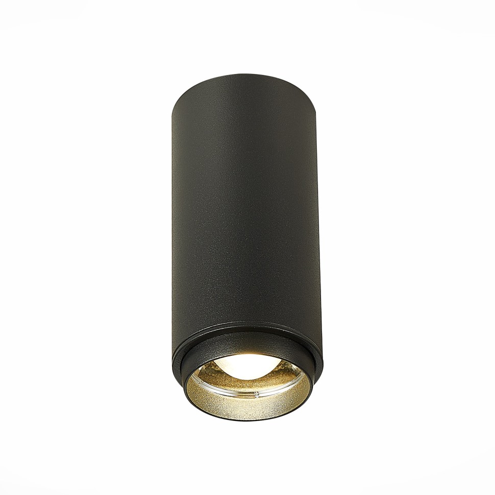 ST600.442.10 Светильник потолочный Zoom Черный LED 1*10W 4000K 1 000Lm Ra>80 15-60° IP20 D59xH130 170-240VV