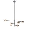 Люстра Delight Collection MX22030002-6A chrome/clear
