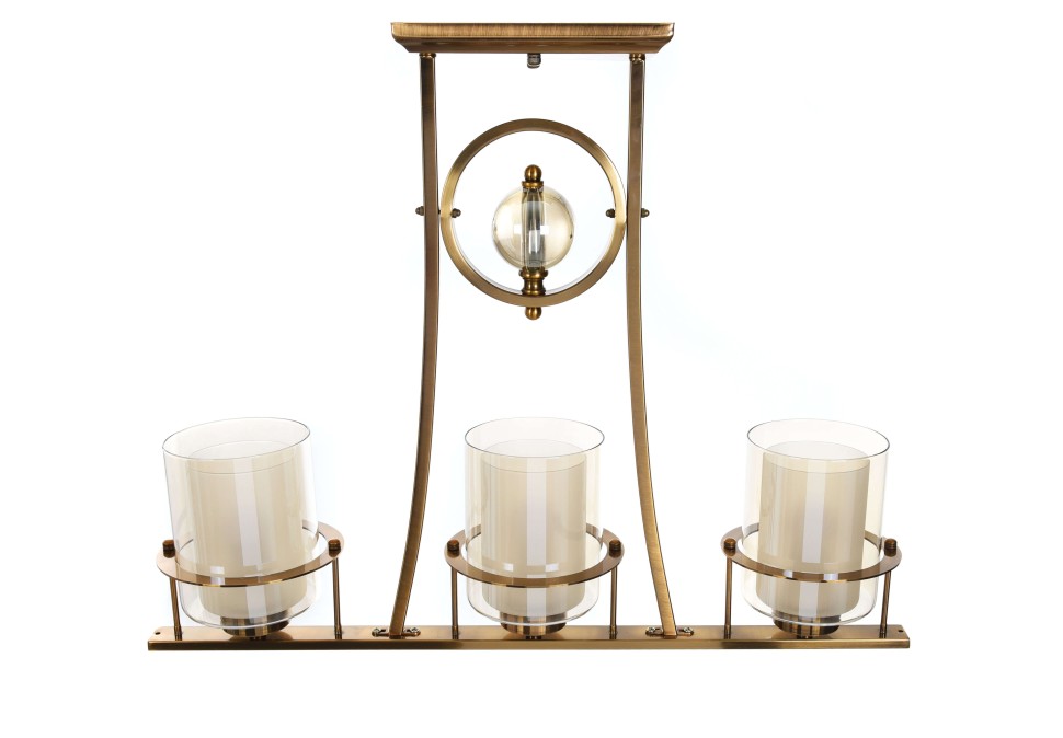 Подвесная люстра Lumina Deco Bronx LDP 1234-3 MD