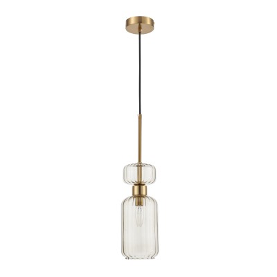 Светильники Подвесные Escada 1141/1S E14*60W Antigue copper/Beige