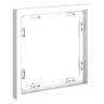 Рамка пластиковая VOLTUM S70 на 1 пост, (белый матовый)