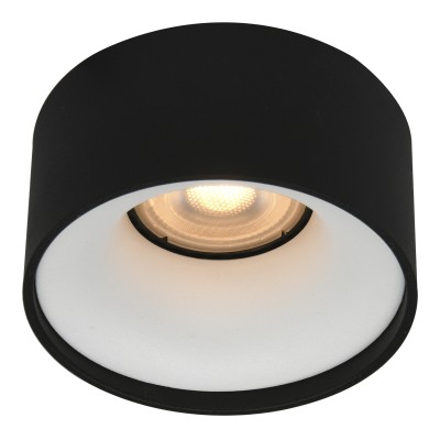 ST260.458.01 Св-к встр. Черный GU10 1*50W IP20 D85xH104 220V Без ламп