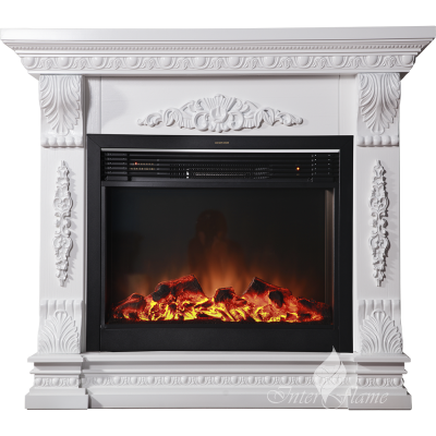 Каминокомплект Inter Flame Милетта с очагом Panoramic 28