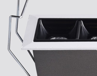 Встраиваемый светильник Delight Collection DA4005NS black/white