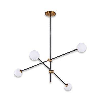 Люстра Delight Collection 9389P/4 black/gold