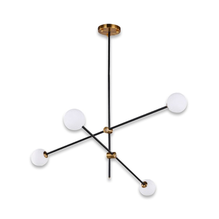 Люстра Delight Collection 9389P/4 black/gold