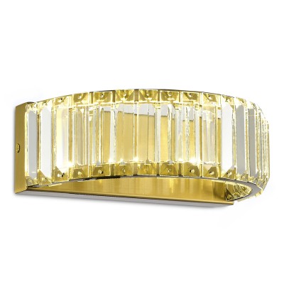 SL1622.301.01 Светильник настенный ST-Luce Латунь/Прозрачный LED 1*13W 4000K