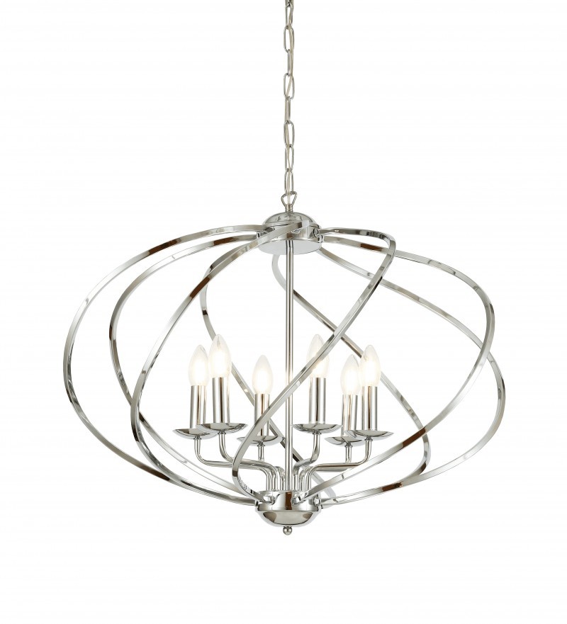 Подвесная люстра Lumina Deco Roderio LDP 9041-6 CHR