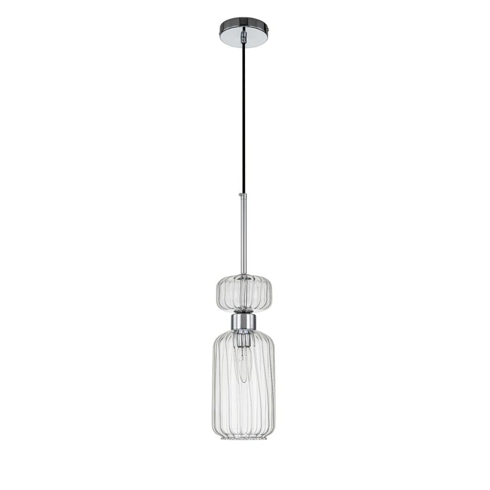 Светильники Подвесные Escada 1141/1S E14*60W Chrome/Clear