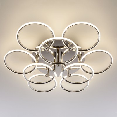 Люстра на штанге Eurosvet 90069/9 хром