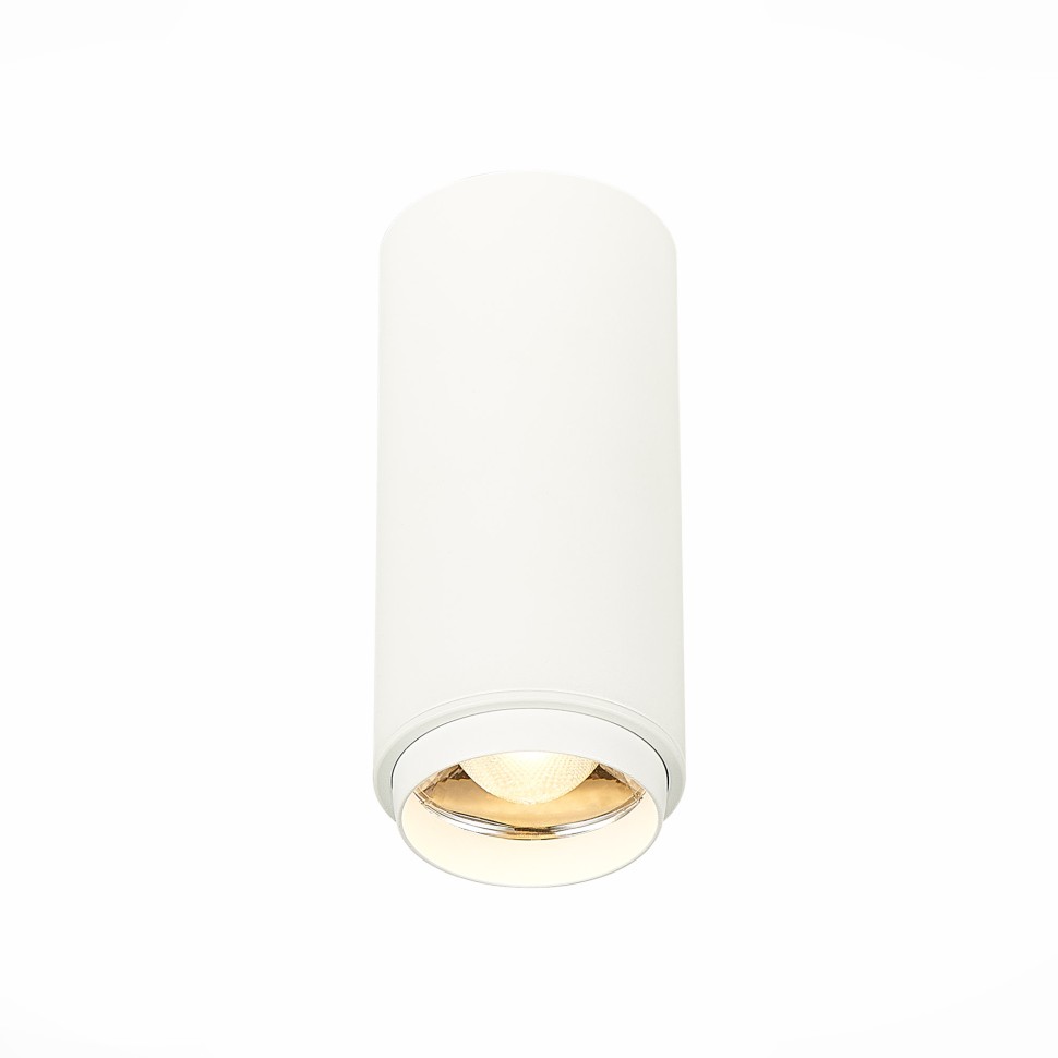 ST600.532.10 Светильник потолочный Zoom Белый LED 1*10W 3000K 1 000Lm Ra>80 15-60° IP20 D59xH130 170-240VV