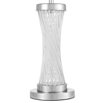Настольная лампа Lumina Deco Villanova LDT 302 CHR+WT