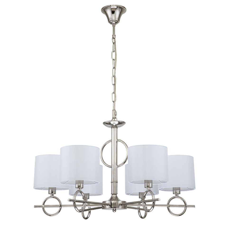 Люстры Подвесные Escada 10167/6PL E14*40W Nickel