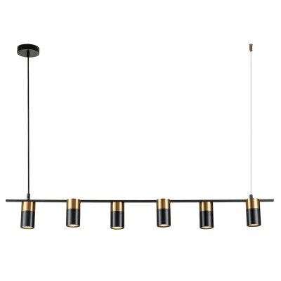 INDIGO Подвесной светильник LIBERTA 11014/6P Black