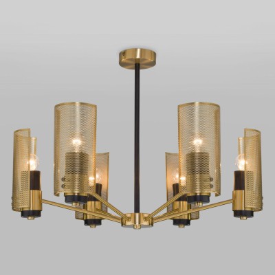 Люстра на штанге Eurosvet 70139/6 латунь