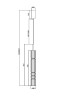 Подвесной светильник Maytoni MOD272PL-L12B3K