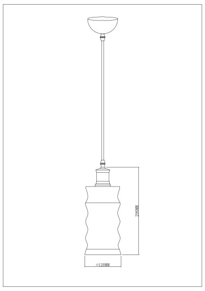 Светильники Подвесные Escada 1102/1 E27*60W Wenge/Bronze