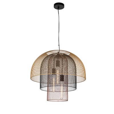 INDIGO Подвесной светильник FORZA 10006/3P Black