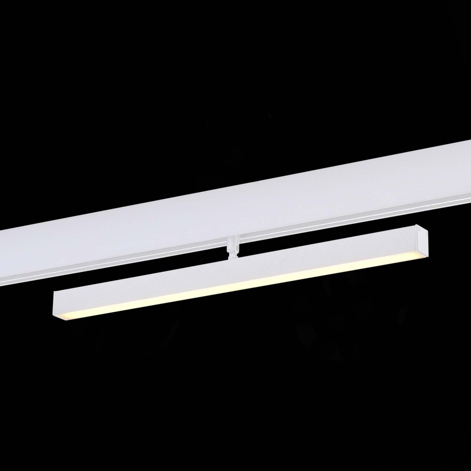 ST802.536.12 Магнитный трековый светильник Белый LED 1*12W 3000K 900Lm Ra>90 120° IP20 L405xW22,5xH9