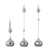 Подсвечник ArtHomeDecor DROP 6917 M SILVER