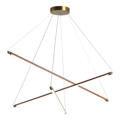 SL6225.303.03 Светильник подвесной ST-Luce Латунь/Терракотовый, Белый LED 3*13W 3000K