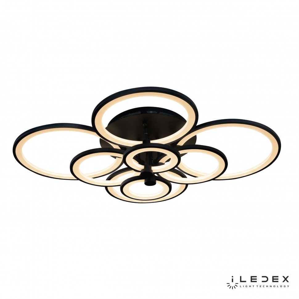 Потолочная люстра iLedex Ring A001/8 Черный