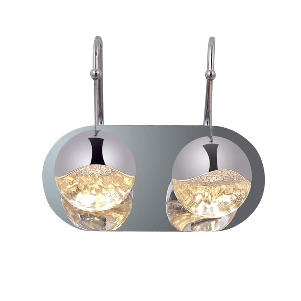 Настенный светильник Delight Collection SD3301-2C nickel