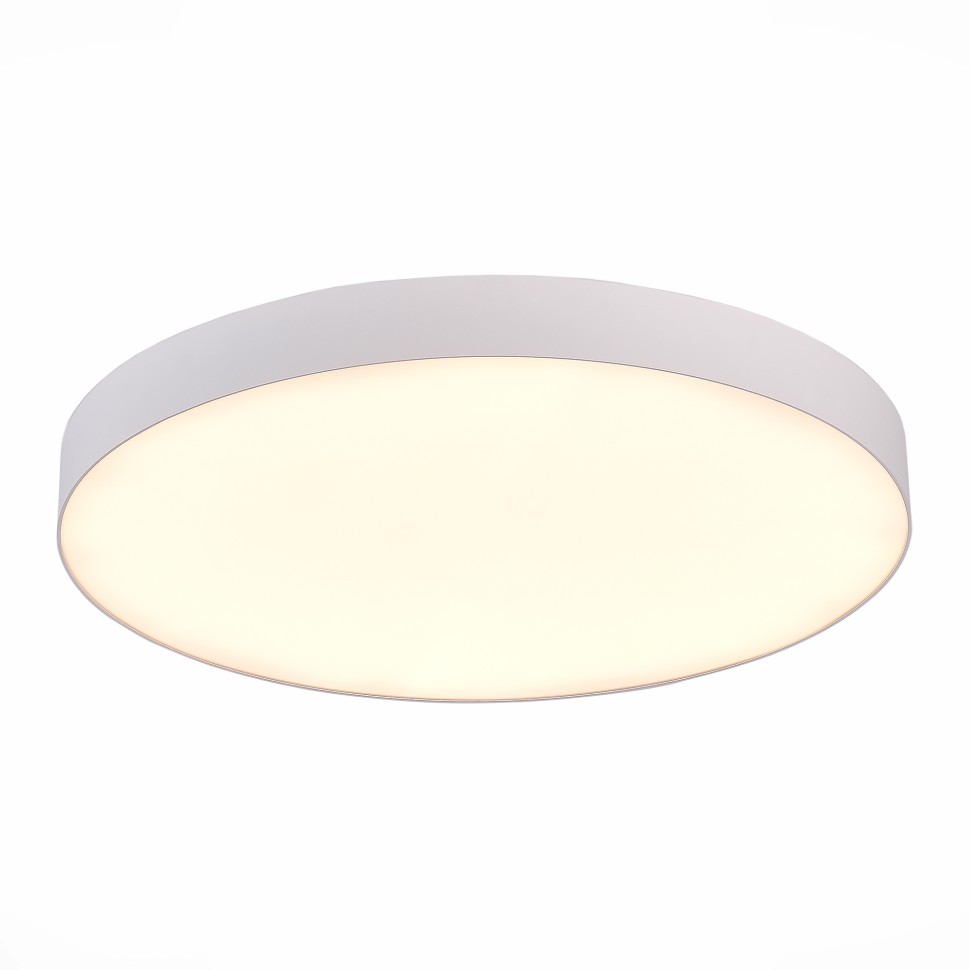 ST606.532.96 Светильник потолочный Белый LED 1*96W 3000K 8 640Lm Ra>85 120° IP20 D600xH55 185-265V
