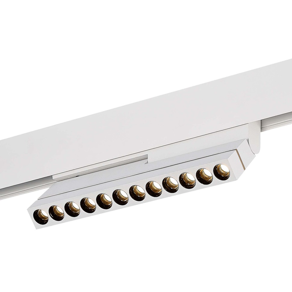 ST805.536.12 Магнитный трековый светильник Белый LED 1*12W 3000K 450Lm Ra>90 36° IP20 L220xW22xH117 48VV