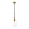 Светильники Подвесные Escada 1141/1S E14*60W Antigue copper/Clear