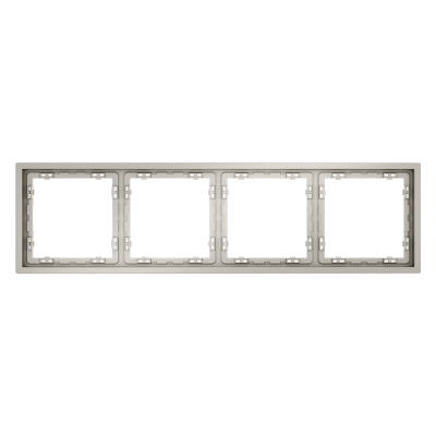 Рамка пластиковая VOLTUM S70 на 4 поста, (кашемир)