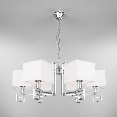 Подвесная люстра Eurosvet 60115/6 хром