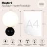 Настенный светильник (бра) Maytoni MOD048WL-01G