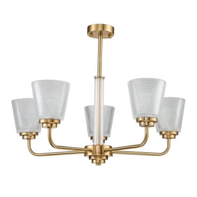 Люстры На штанге Escada 685/5PL E14*60W Copper