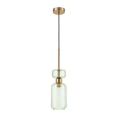 Светильники Подвесные Escada 1141/1S E14*60W Antigue copper/Green