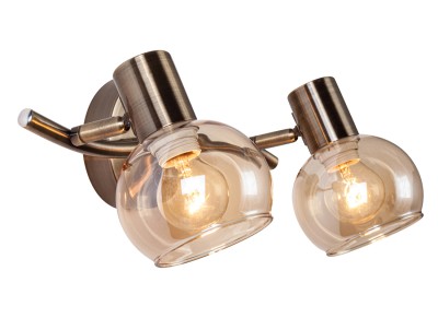 Настенные светильники Споты Escada 662/2A E14*60W Antique brass