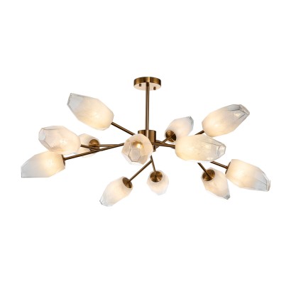 INDIGO Потолочный светильник BOCCIO 13003/12C Brass