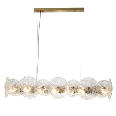 INDIGO  Подвесной светильник  MIELE 12021/7PL Brass